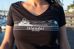 Islander Women's 'Guadalupe Sunset' T-shirt