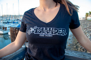 Islander Women's 'Graffiti Flower' T-shirt
